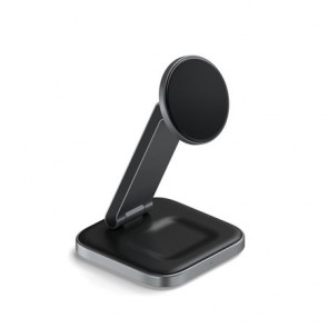 Satechi  2-in-1 Foldable Qi2 Wireless Charging Stand 