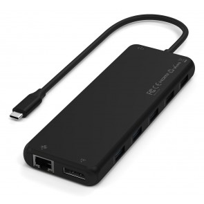 Satechi 13-in-1 USB-C Triple Display Multiport Adapter Black