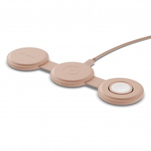 Satechi OntheGo 3-in-1 Wireless Charger (Desert Rose)Satechi 