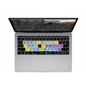 KB Covers Final Cut Pro X Keyboard Cover for MacBook 12" Retina & MacBook Pro 13" (Late 2016+) No Touch Bar