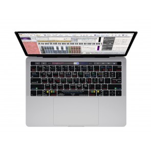 KB Covers Sibelius Keyboard Cover for MacBook Pro (Late 2016+) w/ Touch Bar