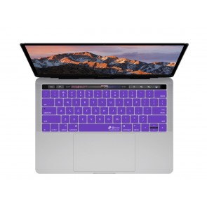 KB Covers Purple Keyboard Cover for MacBook Pro (Late 2016+) w/ Touch Bar