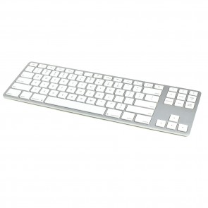 Matias Wireless Aluminum Tenkeyless Keyboard - Silver