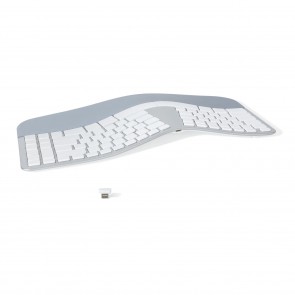 Matias Sculpted Ergonomic Rechargeable Keyboard for Mac