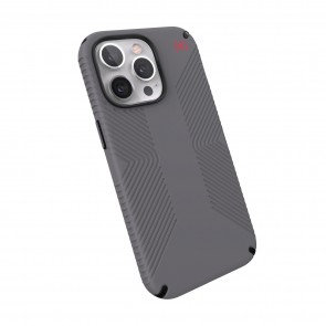 Speck iPhone 13 Pro Max / iPhone 12 Pro Max Presidio2 Grip Graphite Grey/Black/Bold Red