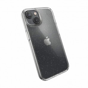 Speck iPhone 14 Plus PRESIDIO PERFECT CLEAR GLITTER (CLEAR/CLEAR W/GOLD GLITTER)