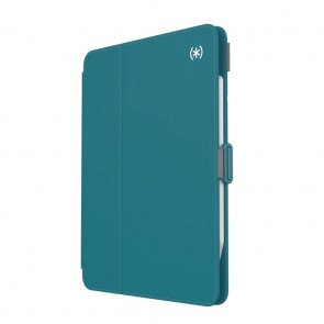 Speck iPad Pro 11" 4th Gen BALANCE FOLIO (W/MB) (DEEPSEA TEAL/CLOUDY GREY/WHITE)