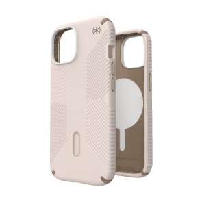 Speck iPhone 16e/15 PRESIDIO2 GRIP BLEACHED BONE/ HEIRLOOM GOLD/HAZEL BROWN