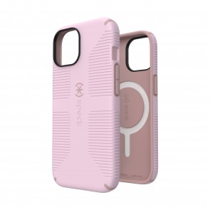 Speck iPhone 16e/15 CANDYSHELL GRIP SOFT LILAC/CARNATION PETAL