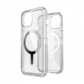 Speck iPhone 15 GEMSHELLGRIP CLEAR/CHROME FINISH