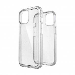 Speck iPhone 16e/15 GEMSHELL GLITTER CLEAR/PLATINUM GLITTER
