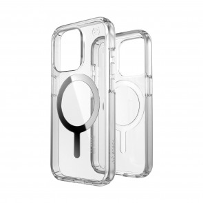 Speck iPhone 15 Pro PRESIDIO CLEAR CLEAR / CLEAR/ CHROME