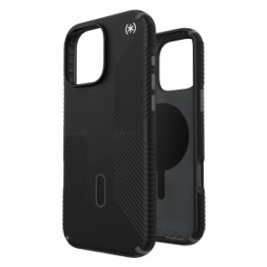 Speck iPhone 16 Pro PRESIDIO2 GRIP +CL Black/Slate Grey