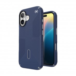 Speck iPhone 16 PRESIDIO2 GRIP +MS Coastal Blue/Dust Grey