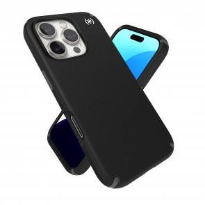 Speck iPhone 16 Pro PRESIDIO2 PRO +MS Black/Slate Grey