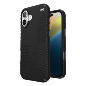 Speck iPhone 16 Plus PRESIDIO2 GRIP Black/Slate Grey
