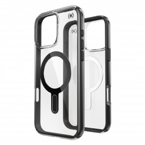 Speck iPhone 16 Pro Max PRESIDIO PERFECT CLEAR +CL Clear/Frosted Black