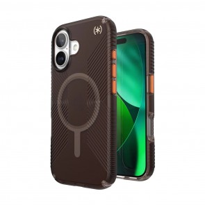 Speck  iPhone 17 PRESIDIO LUX GRIP + MS LUXURY SHADE MATTE/ORANGE