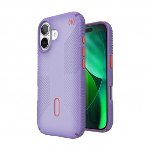 Speck iPhone 17 PRESIDIO LUX GRIP + CL PURPLE FADE/MAGIC PURPLE/NEW POPPY
