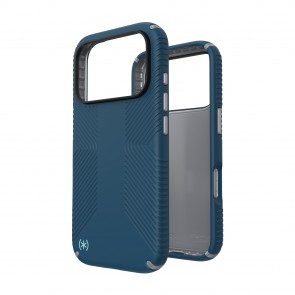 Speck iPhone 17 Pro PRESIDIO2 GRIP DEEP SEA/SILVER METALLIC/SPELL BLUE