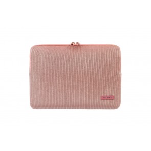 Tucano VELUTTO Corduroy/Second Skin Sleeve for MacBook 13” & 12” Laptop (Pink)