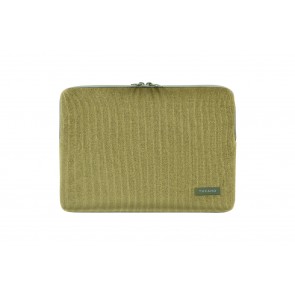 Tucano VELUTTO Corduroy/Second Skin Sleeve for MacBook 13” & 12” Laptop (Green)