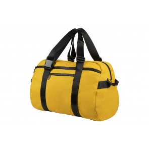 Tucano GOMMO Weekender bag in elastomeric material that converts to a backpack Yellow