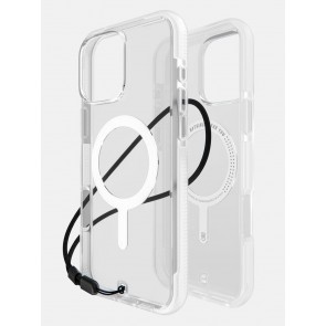 BodyGuardz Ace Pro with Magsafe, 16 Pro 2024, Clear/White