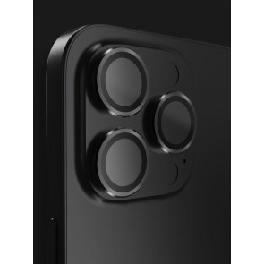 BodyGuardz Apex Individual Camera Protectors, iPhone 16 Pro/16 Pro Max 2024, Black