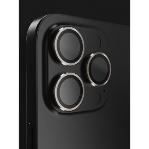 BodyGuardz Apex Individual Camera Protectors, iPhone 16 Pro/16 Pro Max 2024, Titanium