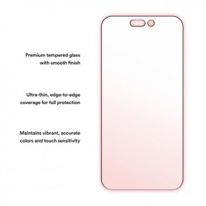 Bodyguardz Red Light Converter Glass, iPhone 17 Pro Max 2025/16 Pro Max