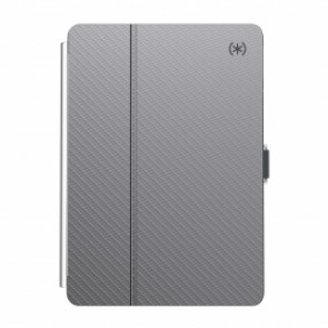 Speck iPad 10.2 8th Gen/7th Gen BALANCE FOLIO CLEAR (GUNMETAL GREY METALLIC/CLEAR)