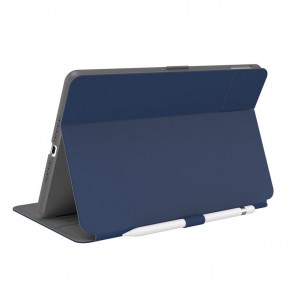 Speck iPad 10.2 9th/8th/7th Gen Balance Folio with Microban - Arcadia Navy/Moody Grey