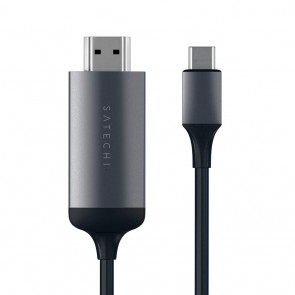 SATECHI TYPE-C to 4K HDMI CABLE Space Grey