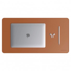 SATECHI Eco Leather Desk Mat Brown