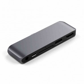 SATECHI USB-C MOBILE PRO HUB SD Space Gray