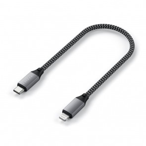 SATECHI USB-C to Lightning Short Cable - 10 IN (25 CM)