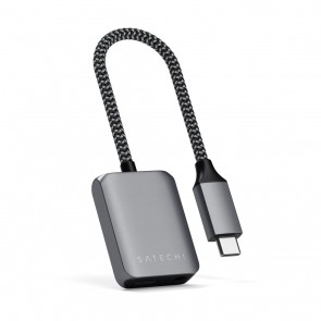 SATECHI USB-C to 3.5mm Audio & PD Adapter Space Grey