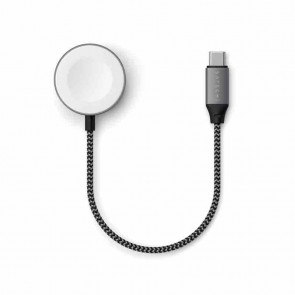 SATECHI USB-C Magnetic Charging Cable for Apple Watch Space Gray