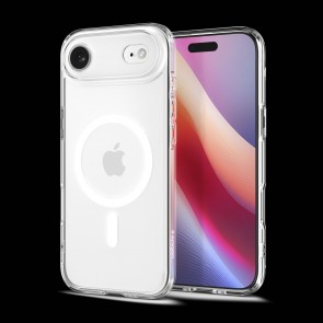 Spigen iPhone 17 Air Crystal Hybrid MagFit Clear White