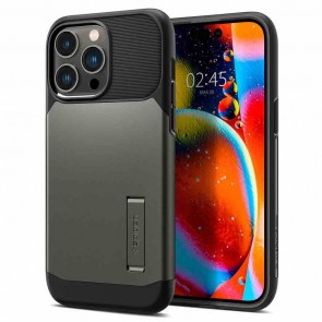 Spigen iPhone 14 Pro Max Slim Armor MagFit Case Gunmetal