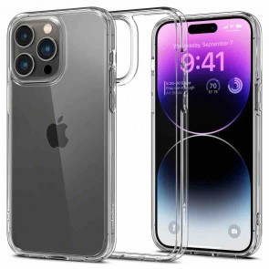 Spigen iPhone 14 Pro Crystal Hybrid Case Crystal Clear