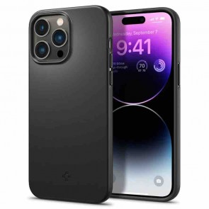 Spigen iPhone 14 Pro Max Thin Fit Case Black