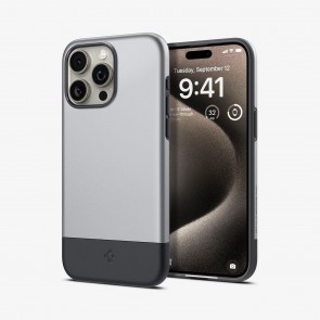 Spigen Style Armor  iPhone 15 Pro Classic Silver