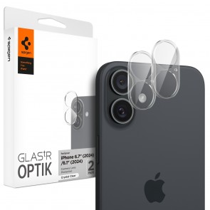 Spigen Glas.tR Optik iPhone 16 Plus / 16 Black