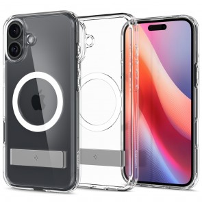 Spigen Slim Armor Essential S Mag Fit iPhone 16" (2024) Crystal Clear
