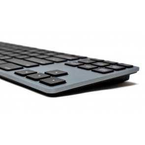 Matias RGB Backlit Wired Aluminum Tenkeyless Keyboard for Mac - Space Gray