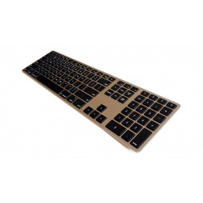 Matias Wireless Aluminum Keyboard - Gold