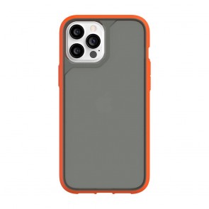 Survivor Strong for iPhone 12 Pro Max - Griffin Orange/Cool Gray