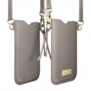 Laut iPhone 12 mini PRESTIGE（NECKLACE SLEEVE） PRESTIGE TAUPE